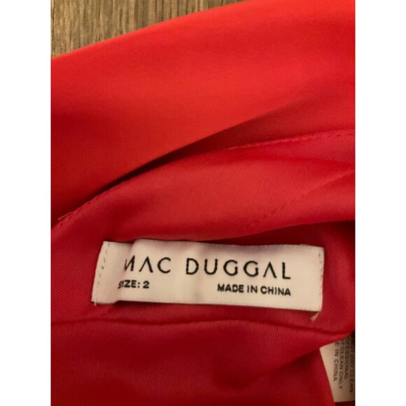 Mac Duggal asymmetrical hem dress, 2 - Picture 5 of 12